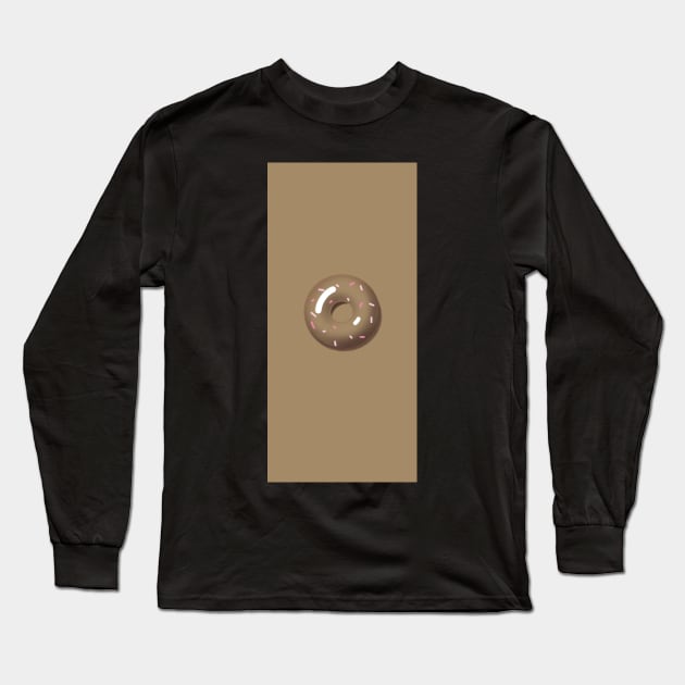 Doughnut Long Sleeve T-Shirt by Canvases-lenses